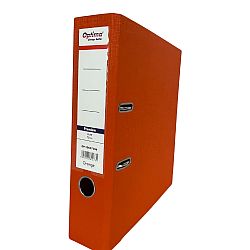 biblioraft-optima-premium-a4-plastifiat-pp-pp-margine-metalica-75-mm-portocaliu